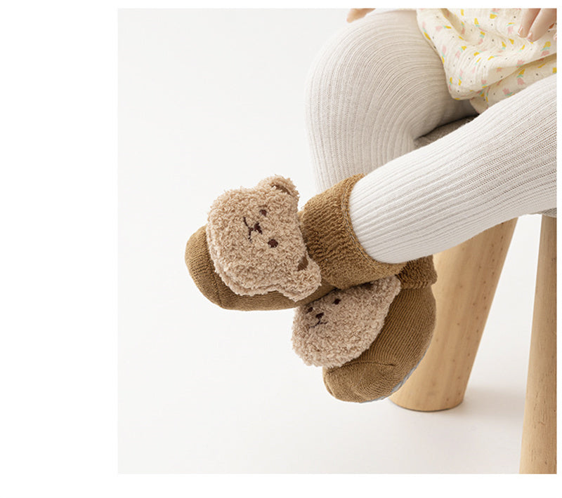 The Teddy Bear Sock Booties