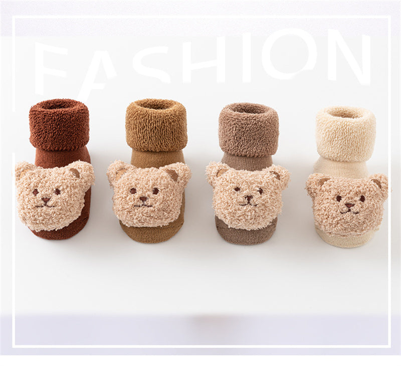 The Teddy Bear Sock Booties