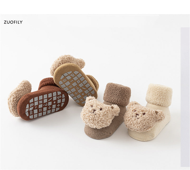 The Teddy Bear Sock Booties