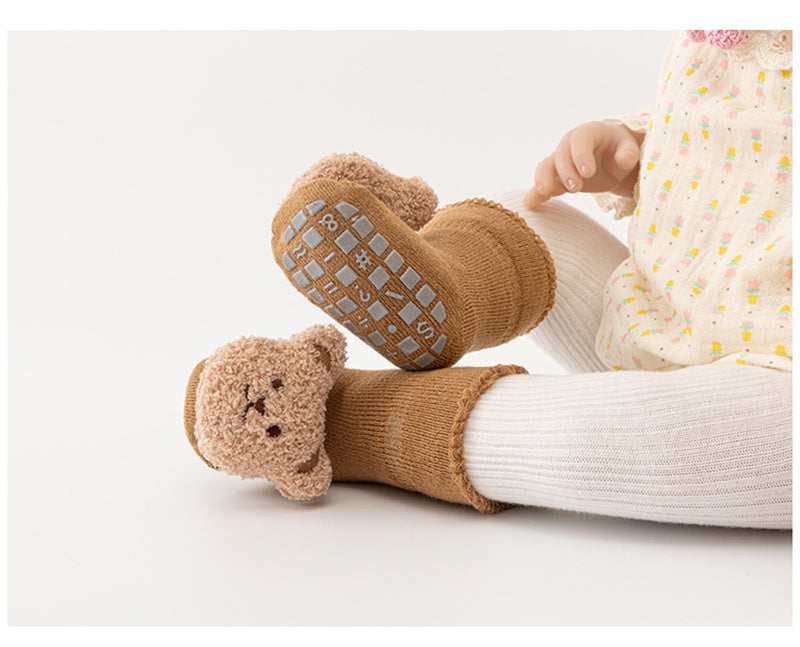 The Teddy Bear Sock Booties