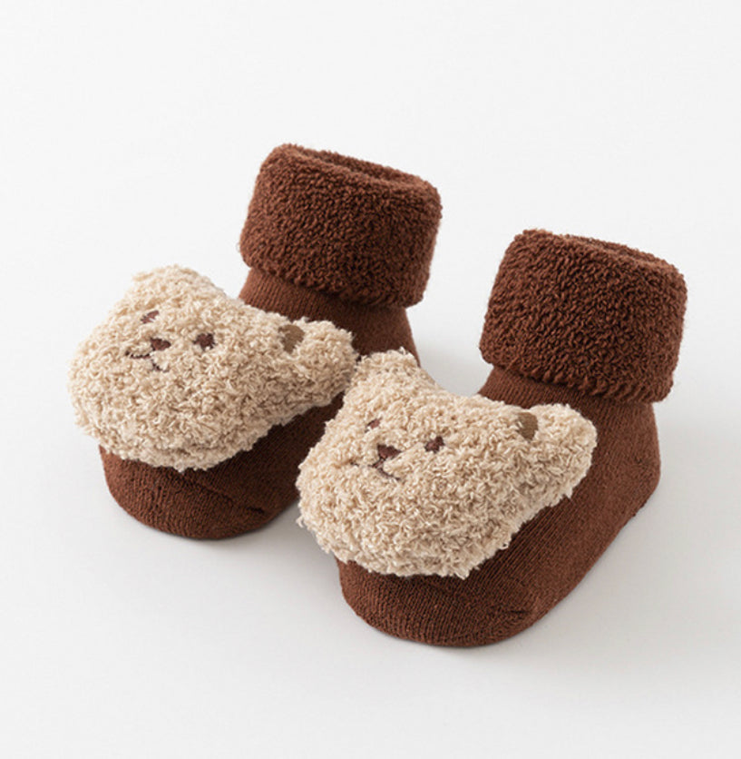 The Teddy Bear Sock Booties