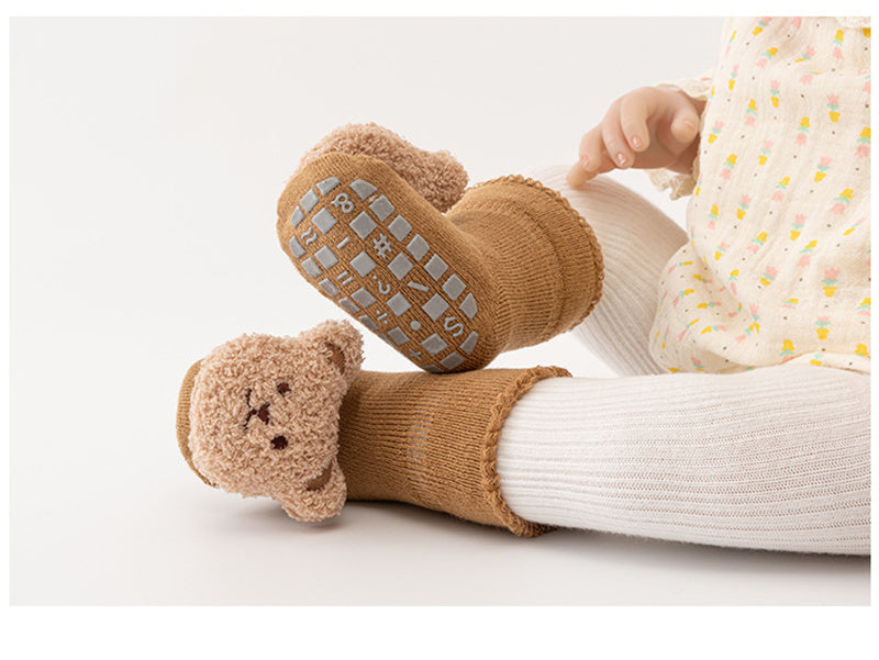 The Teddy Bear Sock Booties