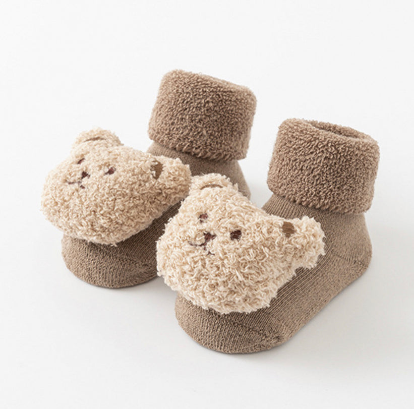 The Teddy Bear Sock Booties