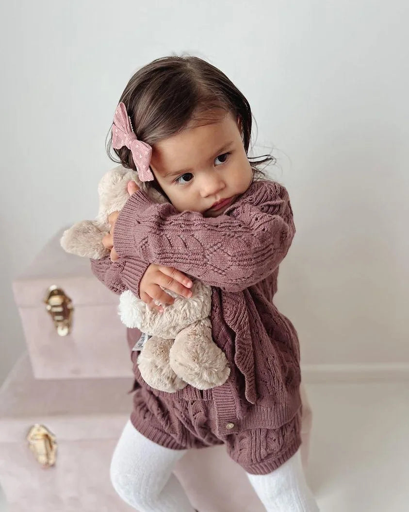 CATHERY BABY LUXE KNIT SET