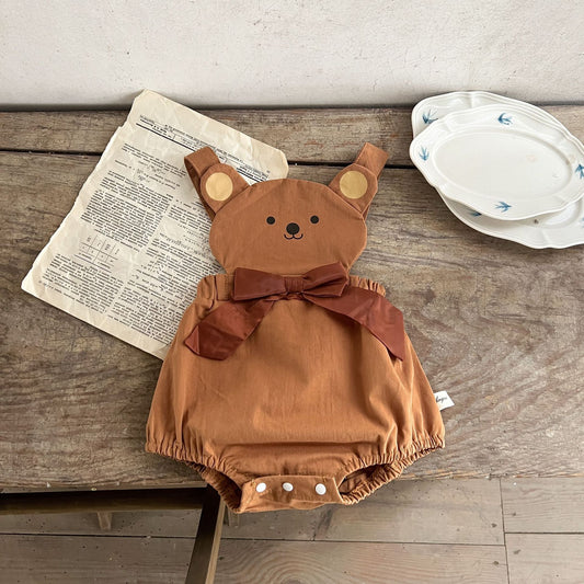 BEAR & BLOUSE SET