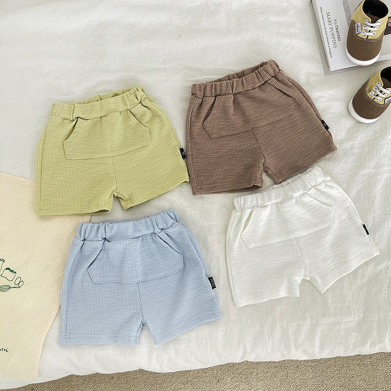 Premium Teddy Ribbed Shorts & T-Shirt Set