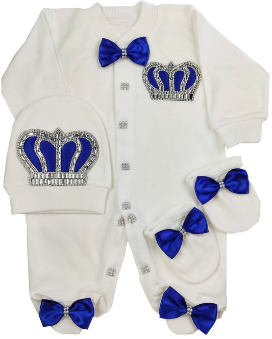 ROYAL BLUE ANGEL WINGS OUTFIT