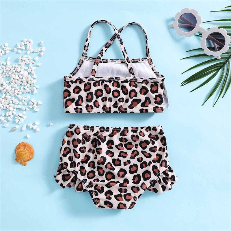 ELLA LEOPARD PRINT SWIM SET