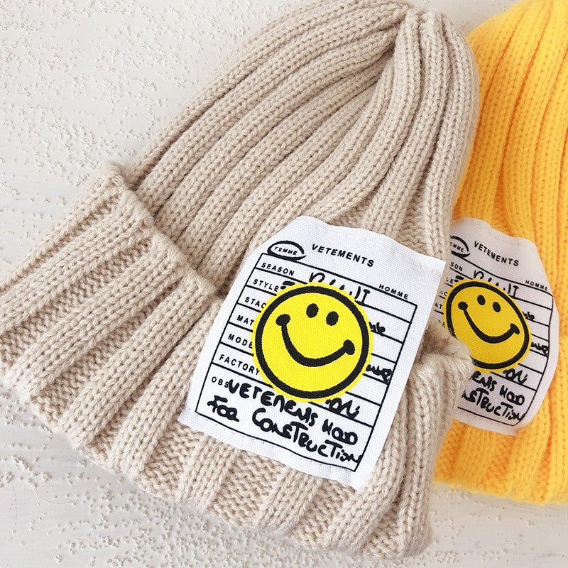 SMILEY COTTON HAT