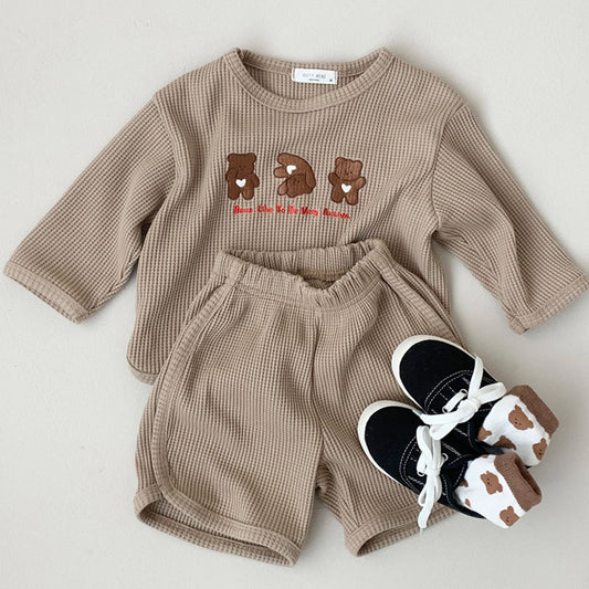 Rib Two-Piece Teddy | 100% cotton