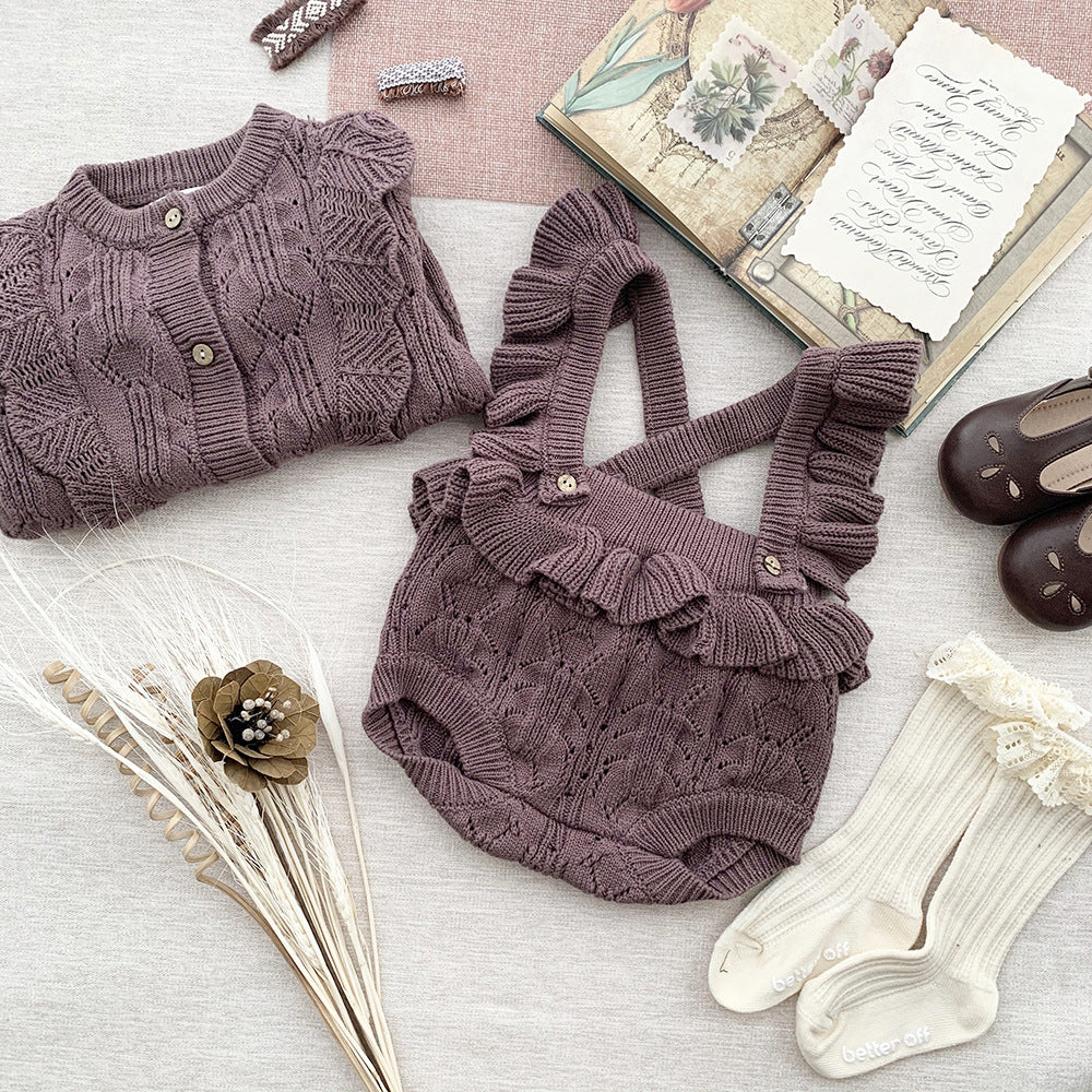 CATHERY BABY LUXE KNIT SET