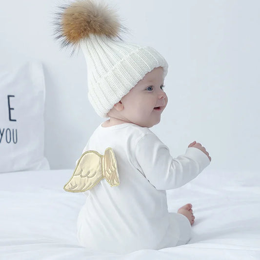 FLYING  ANGEL ORGANIC  COTTON ROMPER