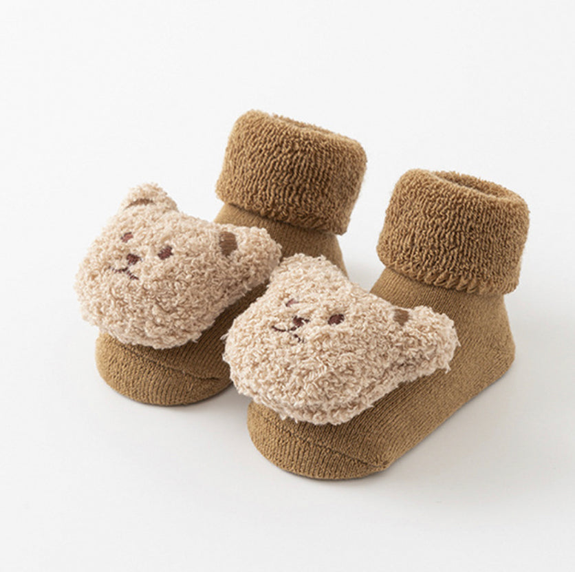 The Teddy Bear Sock Booties