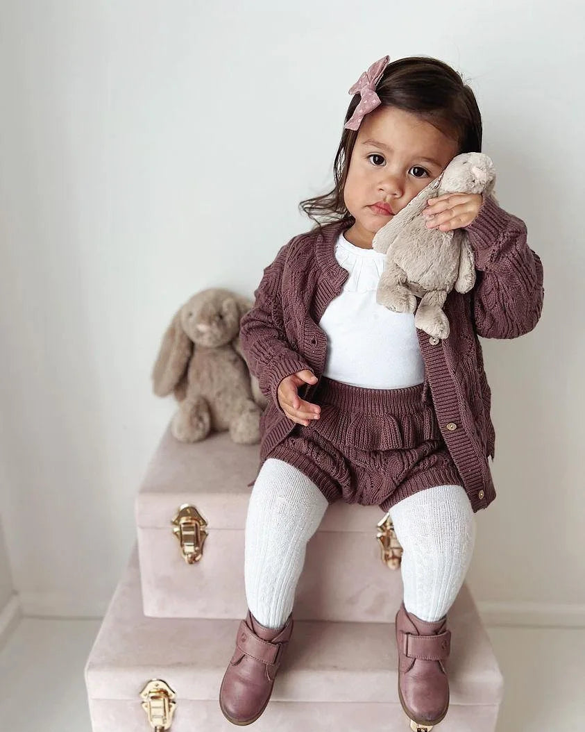 CATHERY BABY LUXE KNIT SET