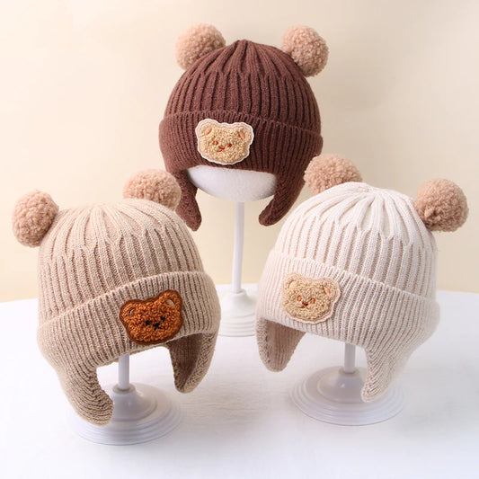 Bear Ear Beanie Hat