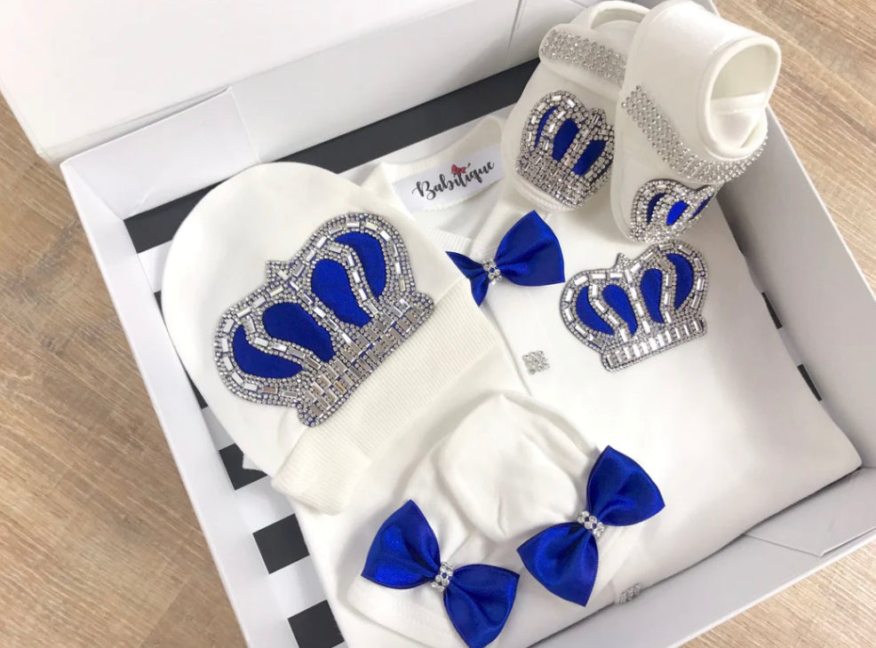 ROYAL BLUE ANGEL WINGS OUTFIT