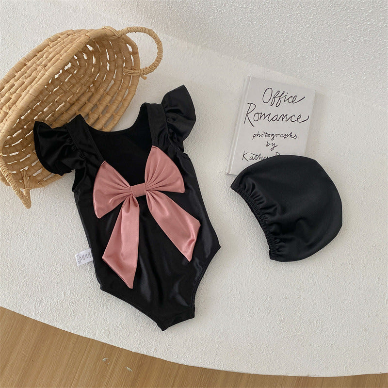 RIBBON SWIMWEAR WITH HAT