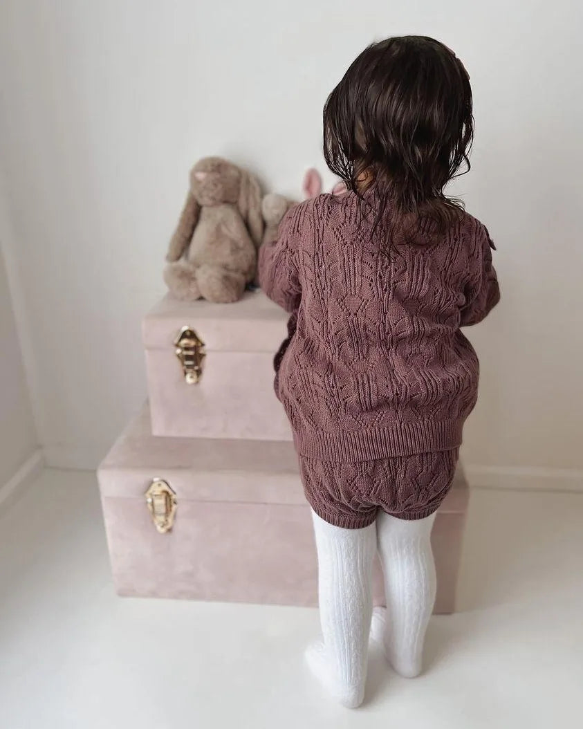 CATHERY BABY LUXE KNIT SET