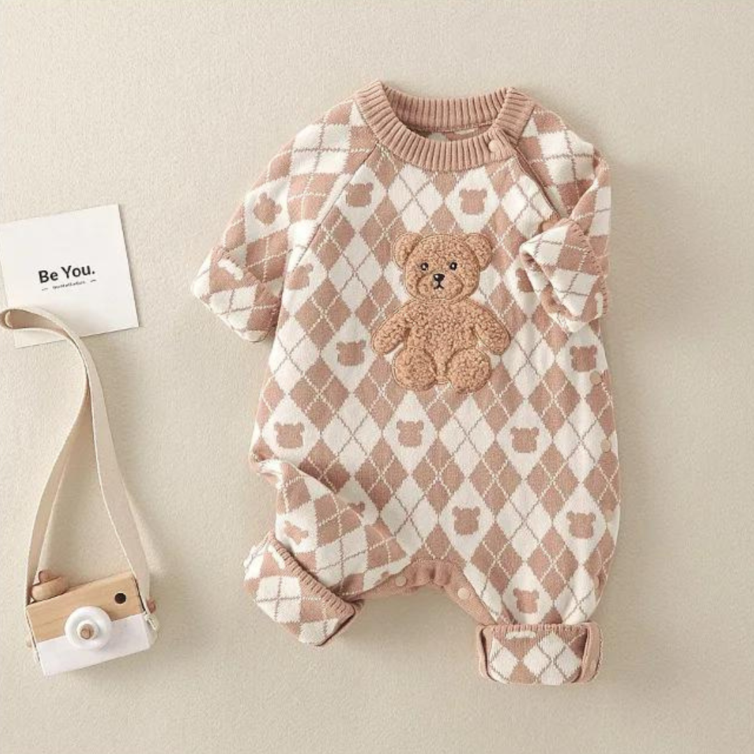 JUNA BEAR ROMPER (100% COTTON)