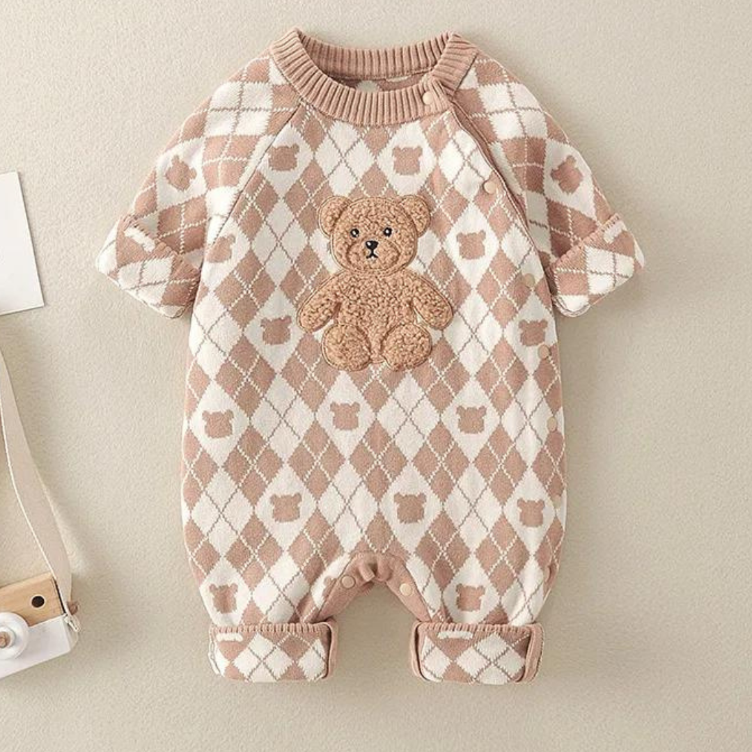 JUNA BEAR ROMPER (100% COTTON)