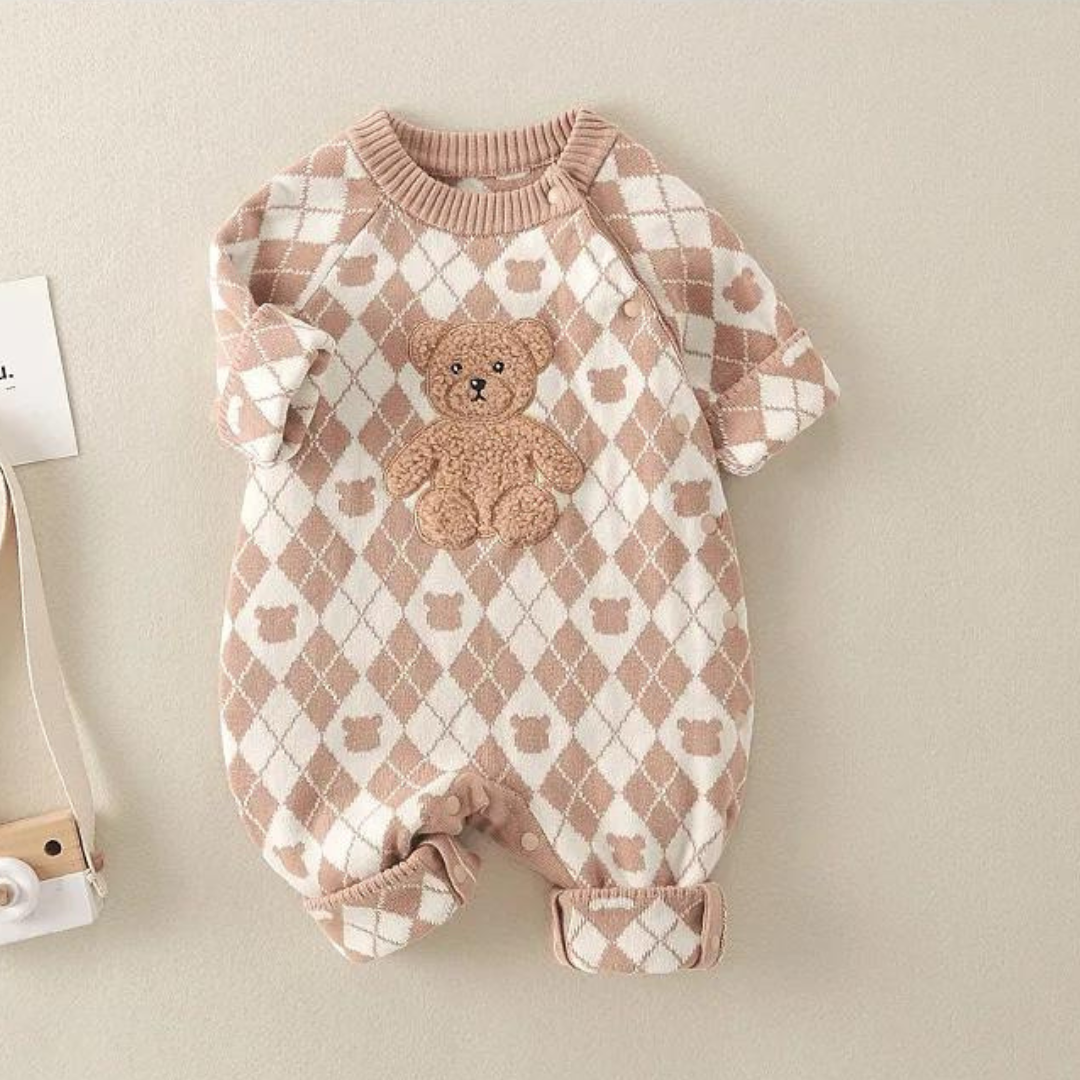 JUNA BEAR ROMPER (100% COTTON)