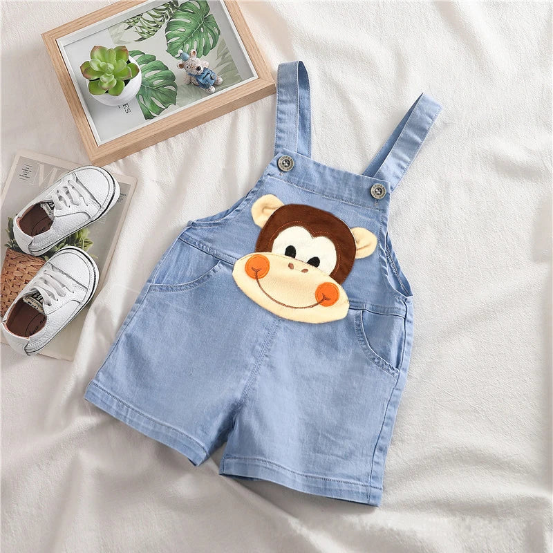 RICHY 100% Cotton Cute Overall Romper