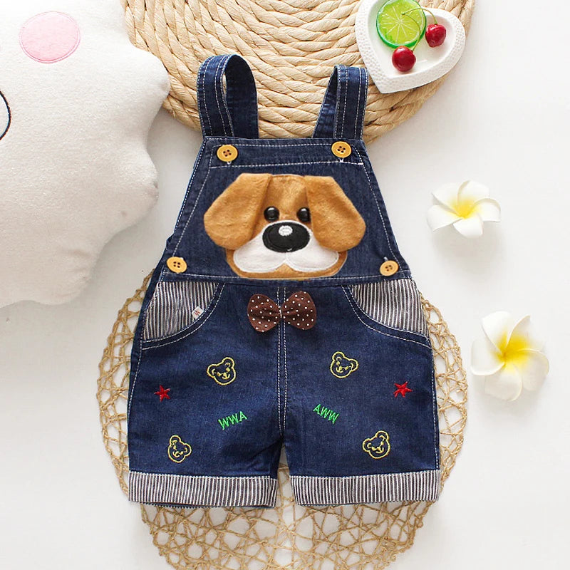 RICHY 100% Cotton Cute Overall Romper