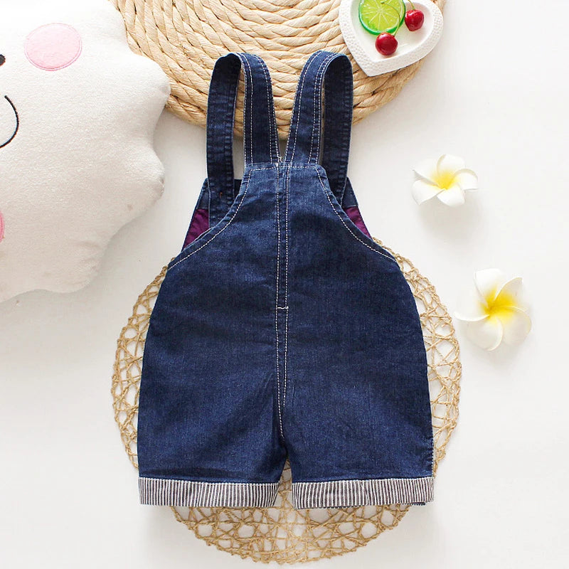 RICHY 100% Cotton Cute Overall Romper