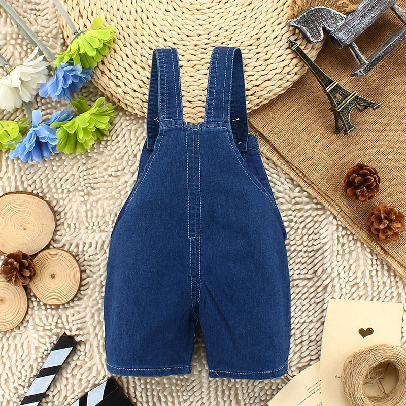 RICHY 100% Cotton Cute Overall Romper