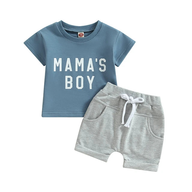 MAMA'S BOY OUTFIT SET