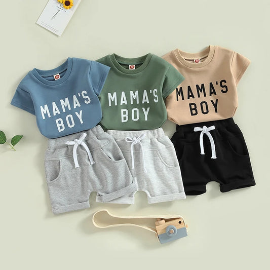 MAMA'S BOY OUTFIT SET