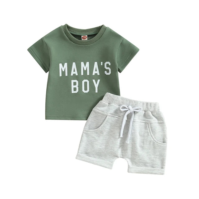 MAMA'S BOY OUTFIT SET