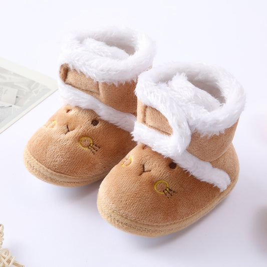 Baby plush boots