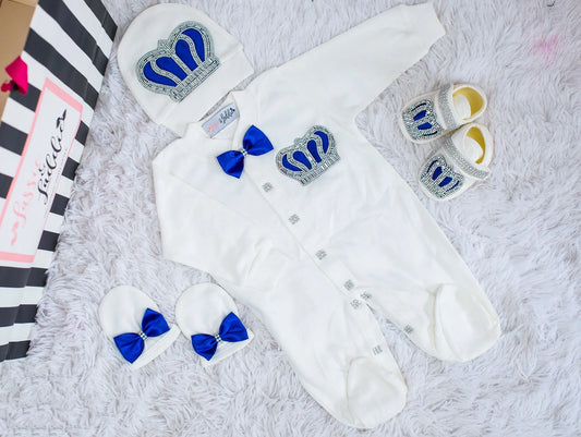 Angel Wings 4 Piece Set (Royal Blue)