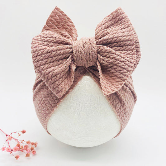 Knotted Hats for Baby Girl