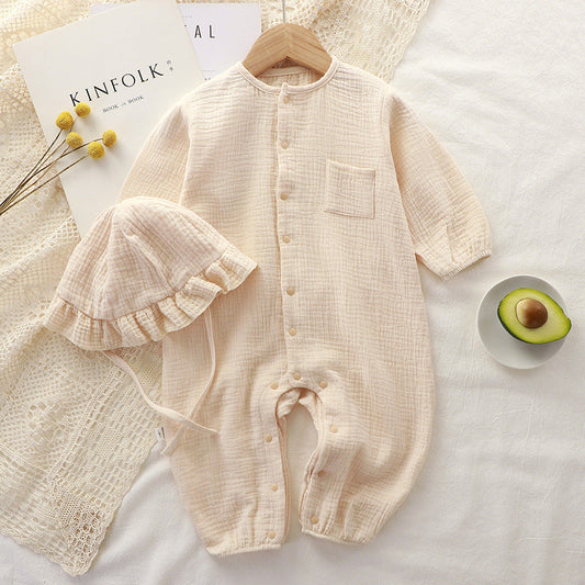 Baby Musselin Jumpsuit 2er Set