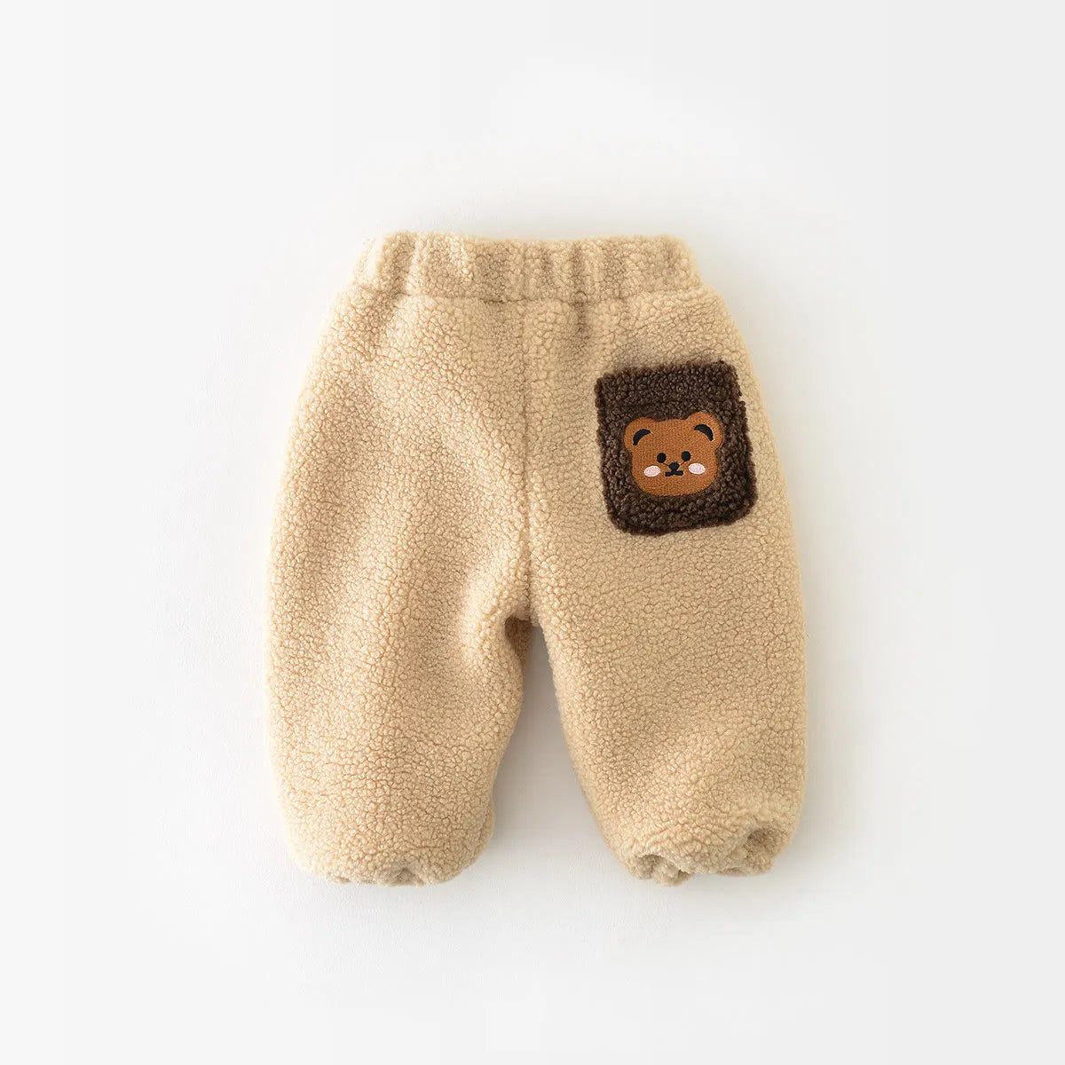 CARTOON BEAR FLEECE JOGGER