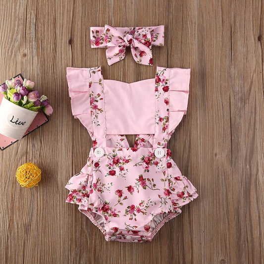 3PCS Lovely Printed Baby Set